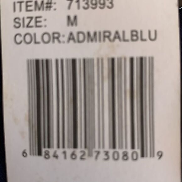 SPENSE SWEATER Navy and tan polka dot cardigan Size M NWT - Picture 2 of 8